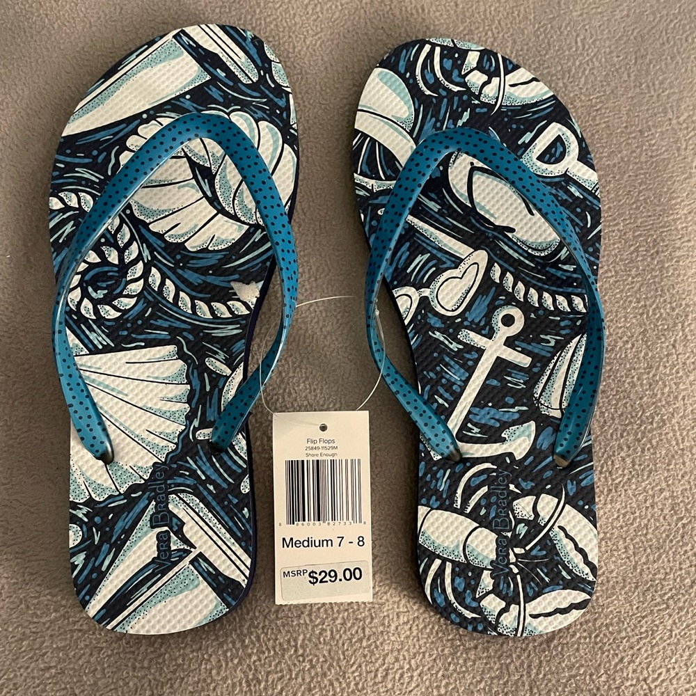 Vera Bradley Flip Flop Sandals